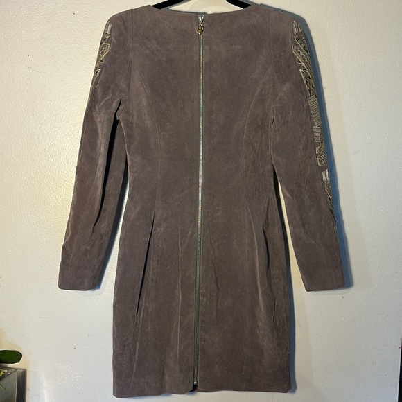 Eyedoll southern beige dress . NWT. Small/36.Feels like crushed velvet - Picture 11 of 14